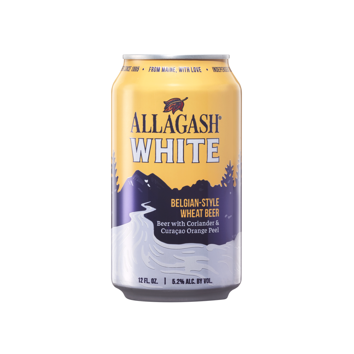 ALLAGASH WHITE (LATA) 12 OZ - Cebada Malteada