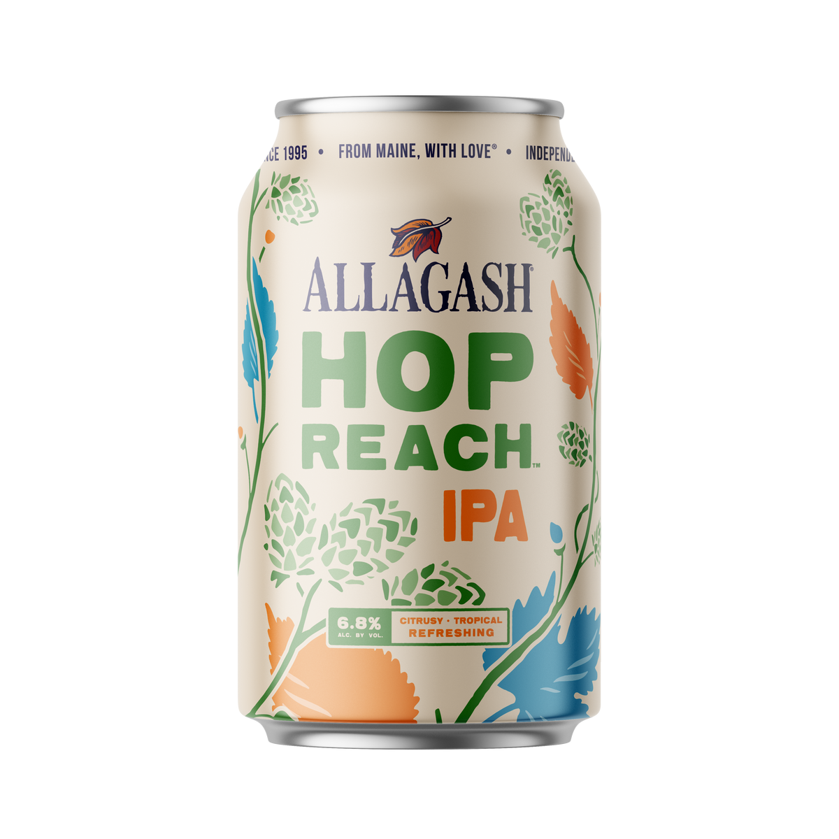 ALLAGASH HOP REACH (LATA) 12 OZ - Cebada Malteada