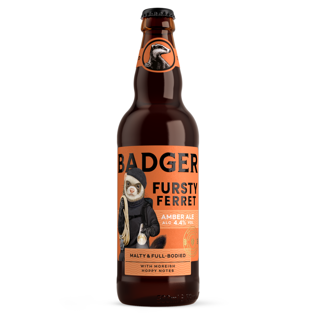 BADGER FURSTY FERRET 500 ML - Cebada Malteada