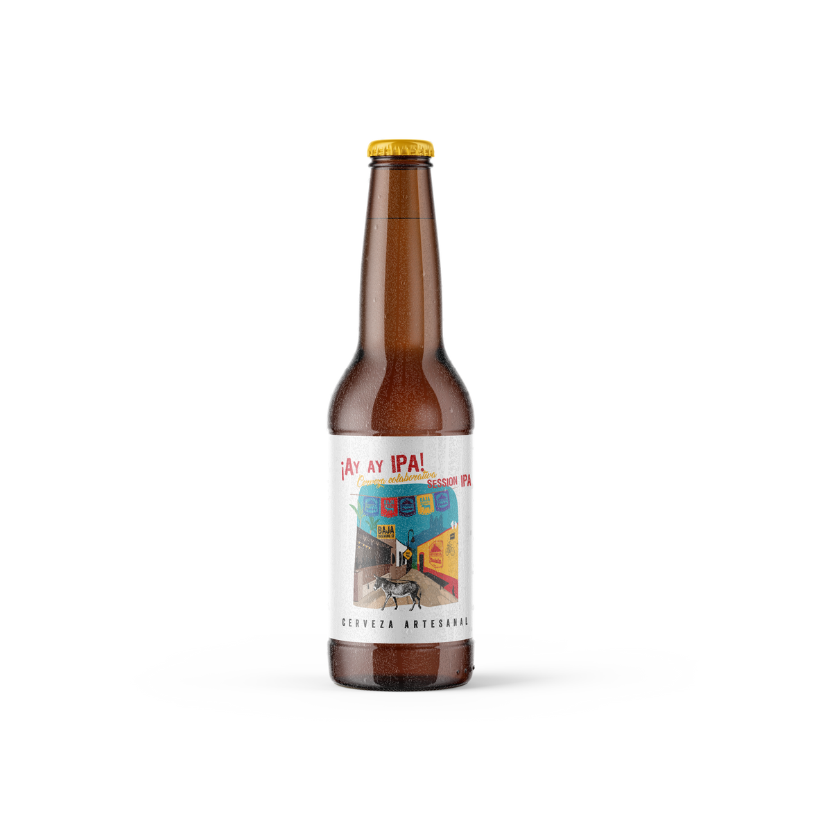 BAJA BREWING AY AY IPA 355 ML - Cebada Malteada