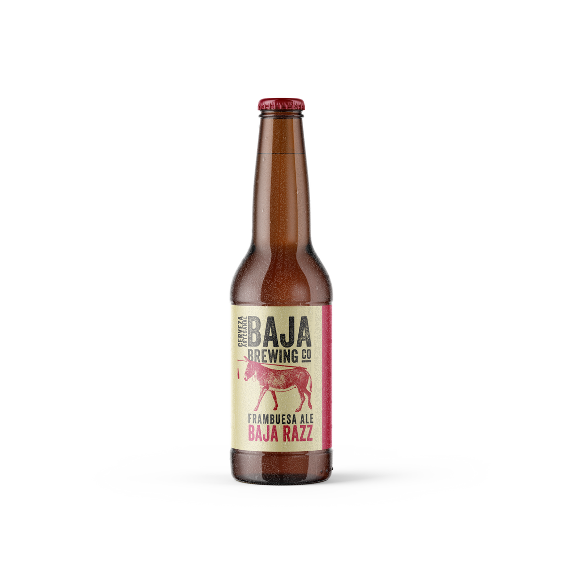 BAJA BREWING BAJA RAZZ 355 ML - Cebada Malteada