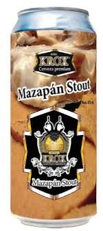 KROX MAZAPÁN STOUT (LATA) 16 OZ - Cebada Malteada