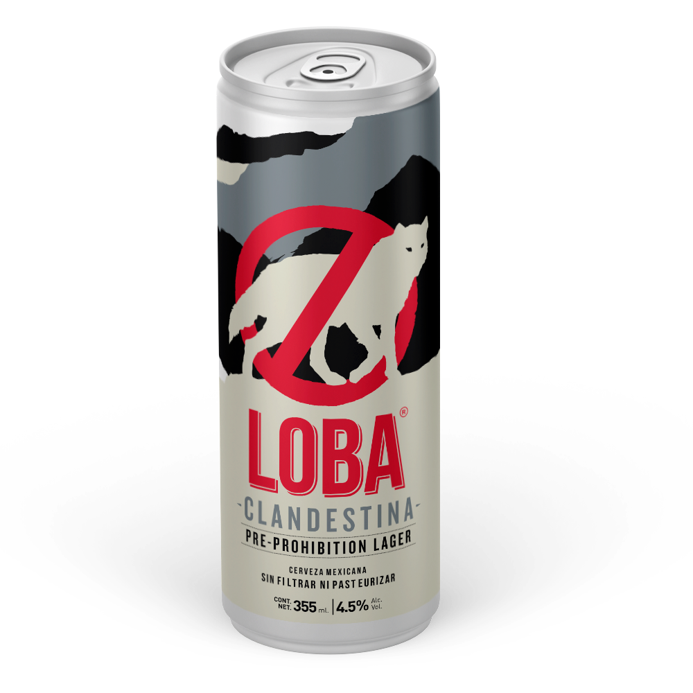 LOBA CLANDESTINA 355 ML - Cebada Malteada