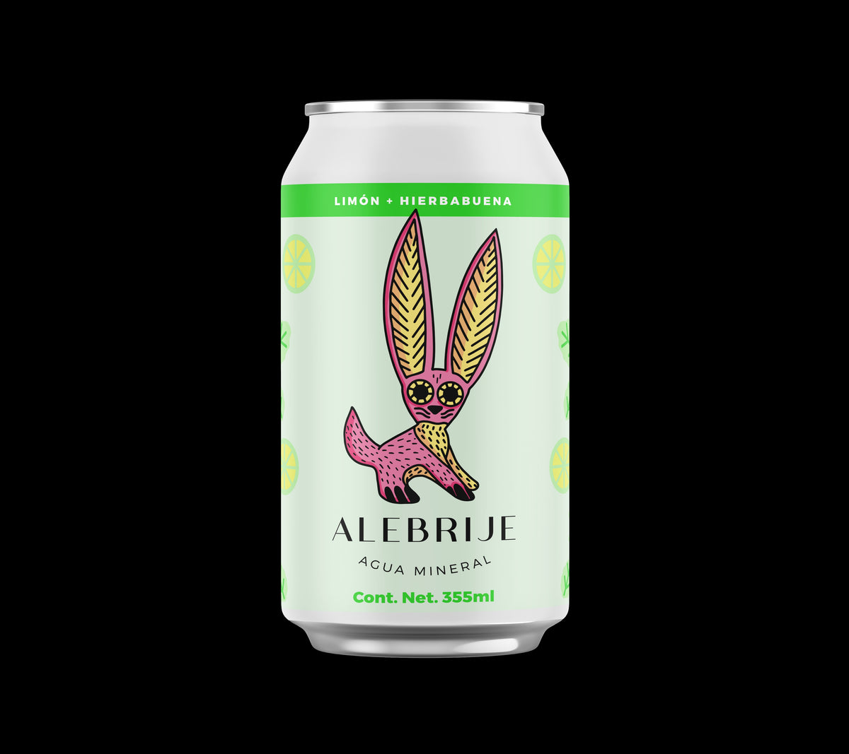 RRËY ALEBRIJE LIMÓN HIERBABUENA (LATA) 12 OZ - Cebada Malteada