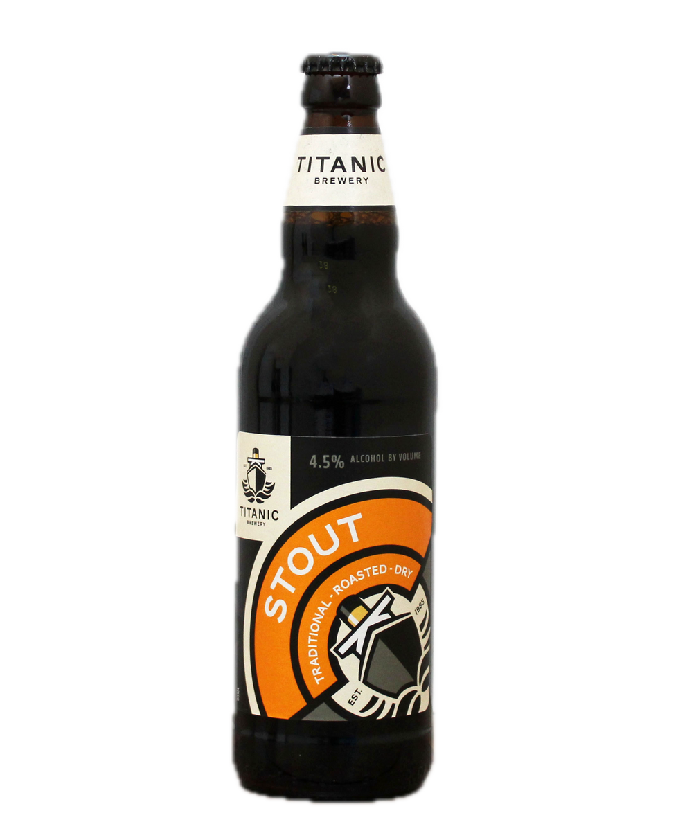 TITANIC IRISH STOUT 500 ML - Cebada Malteada